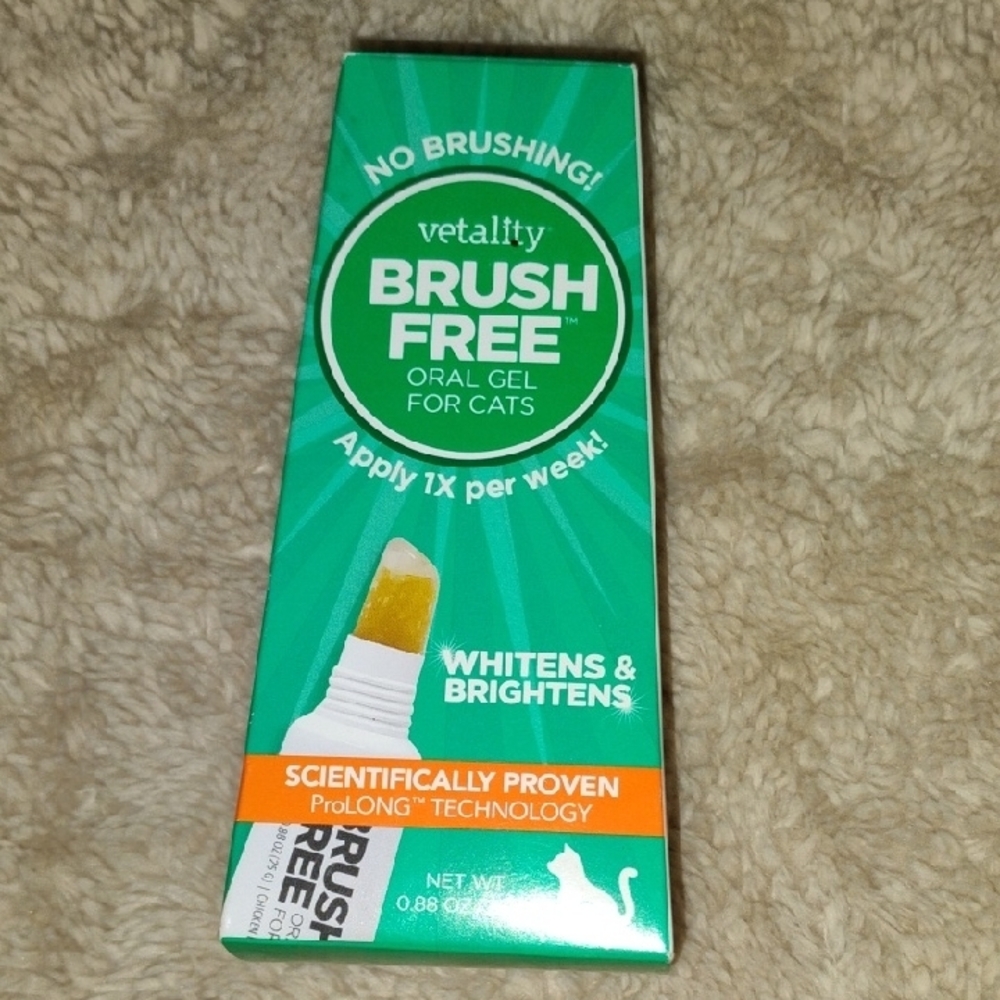 Vetality Brush Free Oral Gel for Cats